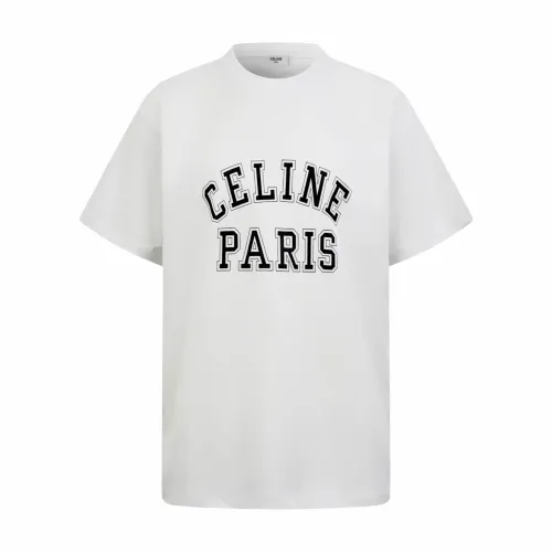 Celine T-Shirts Short Sleeved For Unisex #1427744 $45.00 USD, Wholesale Replica Celine T-Shirts