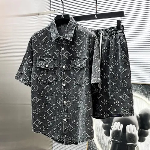 Louis Vuitton LV Tracksuits Short Sleeved For Men #1427843