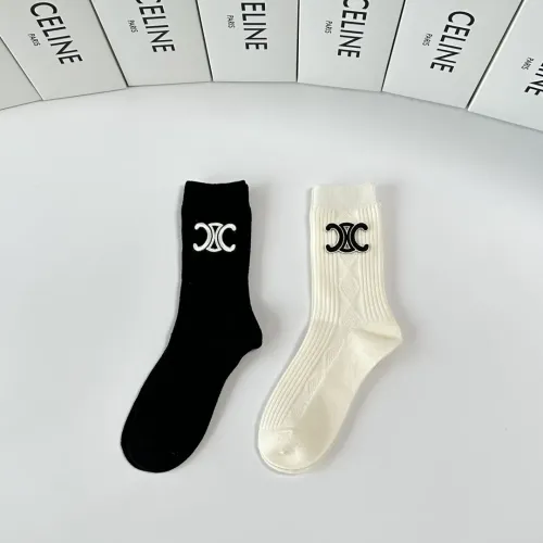 Replica Celine Socks #1427934 $29.00 USD for Wholesale