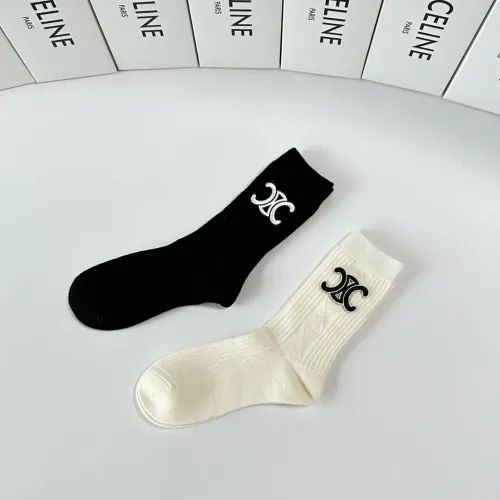 Replica Celine Socks #1427934 $29.00 USD for Wholesale