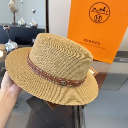 Replica Hermes Caps #1428074 $40.00 USD for Wholesale