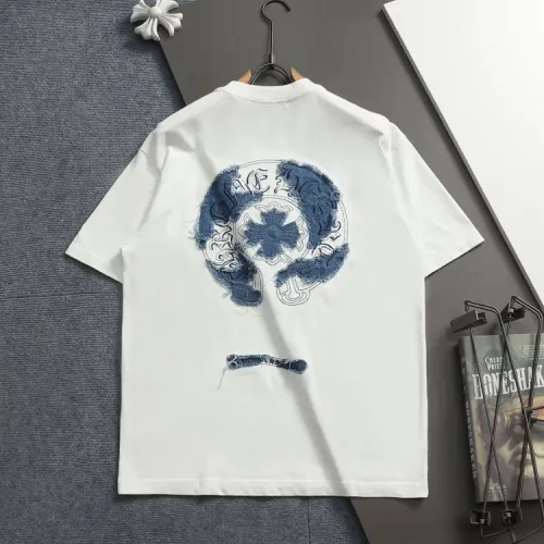 Chrome Hearts T-Shirts Short Sleeved For Unisex #1428102 $42.00 USD, Wholesale Replica Chrome Hearts T-Shirts