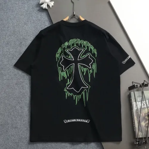 Chrome Hearts T-Shirts Short Sleeved For Unisex #1428106 $45.00 USD, Wholesale Replica Chrome Hearts T-Shirts