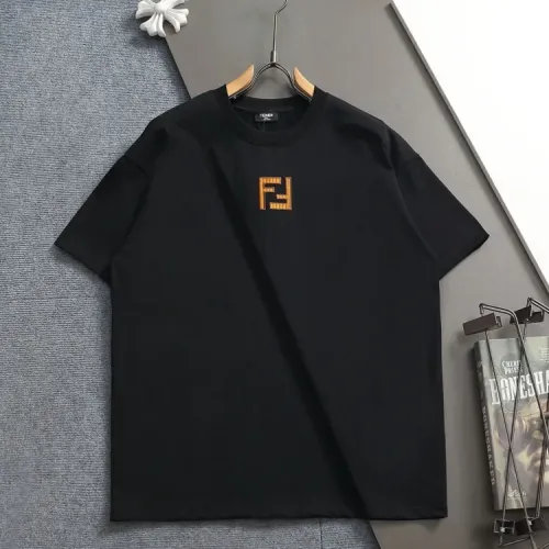 Fendi T-Shirts Short Sleeved For Unisex #1428119 $36.00 USD, Wholesale Replica Fendi T-Shirts