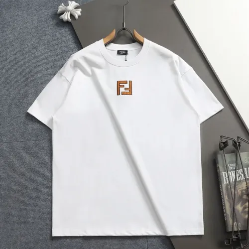Fendi T-Shirts Short Sleeved For Unisex #1428121 $36.00 USD, Wholesale Replica Fendi T-Shirts