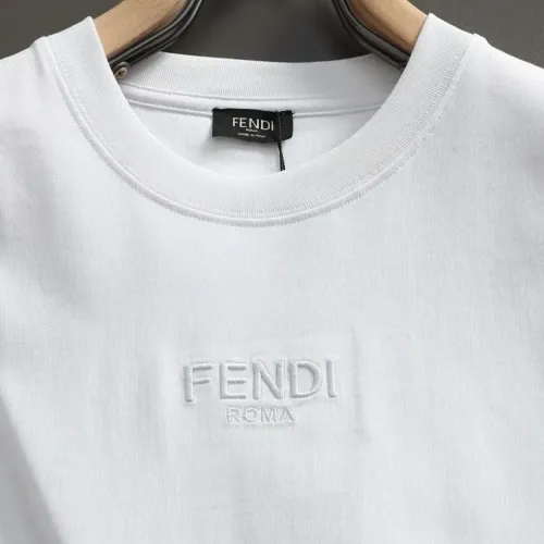 Replica Fendi T-Shirts Short Sleeved For Unisex #1428138 $36.00 USD for Wholesale