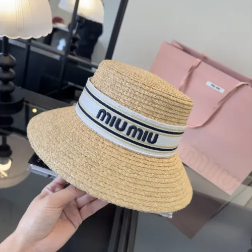 MIU MIU Caps #1428141 $56.00 USD, Wholesale Replica MIU MIU Caps