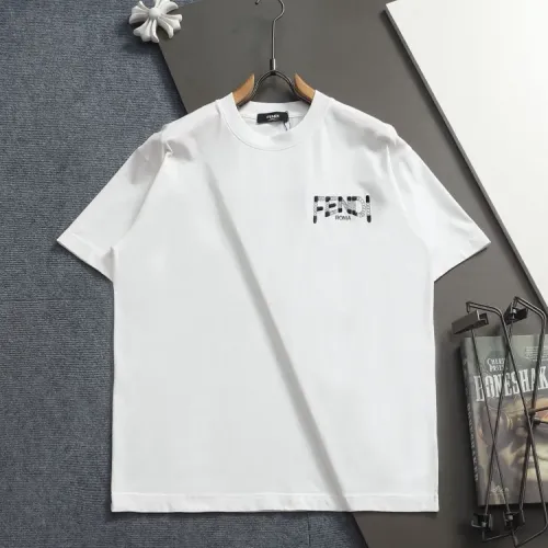 Fendi T-Shirts Short Sleeved For Unisex #1428143 $41.00 USD, Wholesale Replica Fendi T-Shirts