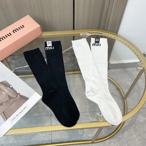 MIU MIU Socks #1428162 $29.00 USD, Wholesale Replica MIU MIU Socks