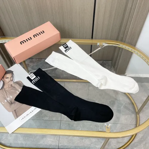 Replica MIU MIU Socks #1428162 $29.00 USD for Wholesale