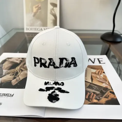 Prada Caps #1428308 $25.00 USD, Wholesale Replica Prada Caps