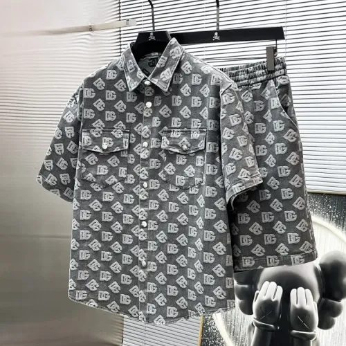 Dolce &amp; Gabbana D&amp;G Tracksuits Short Sleeved For Men #1428339 $68.00 USD, Wholesale Replica Dolce &amp; Gabbana D&amp;G Tracksuits