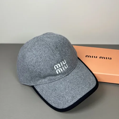MIU MIU Caps #1428434 $27.00 USD, Wholesale Replica MIU MIU Caps