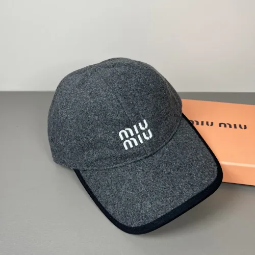 MIU MIU Caps #1428435 $27.00 USD, Wholesale Replica MIU MIU Caps