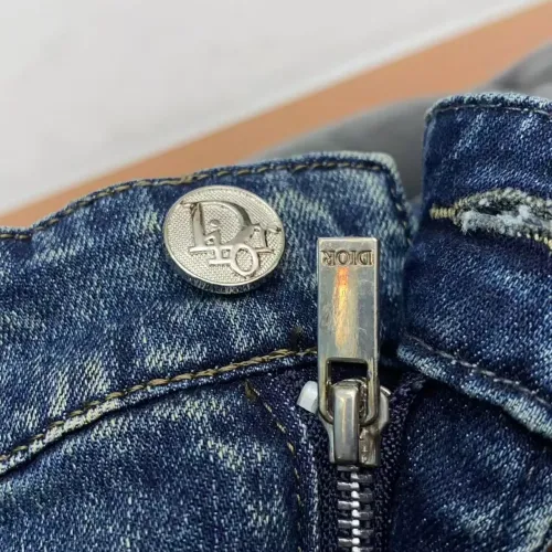 Replica Christian Dior Jeans For Men #1428582 $48.00 USD for Wholesale