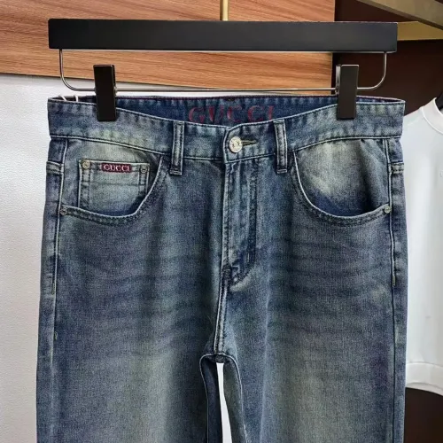 Replica Gucci Jeans For Men #1428583 $48.00 USD for Wholesale