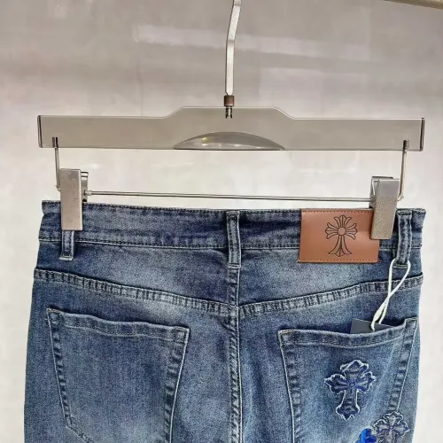 Replica Chrome Hearts Jeans For Men #1428586 $48.00 USD for Wholesale