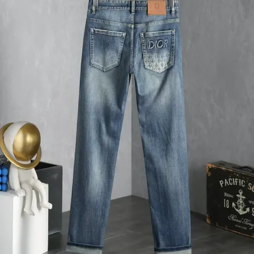 Replica Christian Dior Jeans For Men #1428603 $45.00 USD for Wholesale