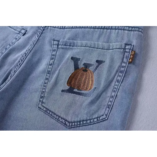 Replica Louis Vuitton LV Jeans For Men #1428607 $45.00 USD for Wholesale