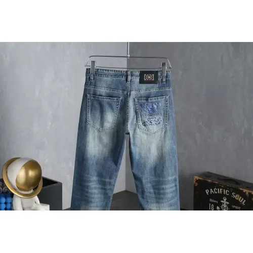 Replica Louis Vuitton LV Jeans For Men #1428608 $45.00 USD for Wholesale