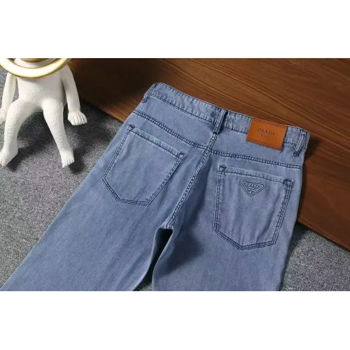 Replica Prada Jeans For Men #1428611 $45.00 USD for Wholesale