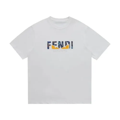Fendi T-Shirts Short Sleeved For Unisex #1428633 $39.00 USD, Wholesale Replica Fendi T-Shirts