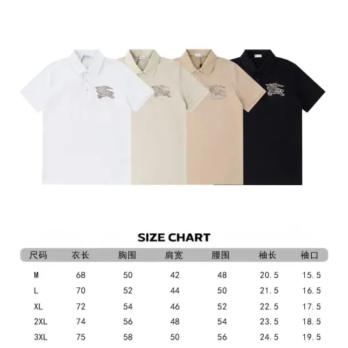 Replica Burberry T-Shirts Short Sleeved For Men #1428694 $39.00 USD for Wholesale