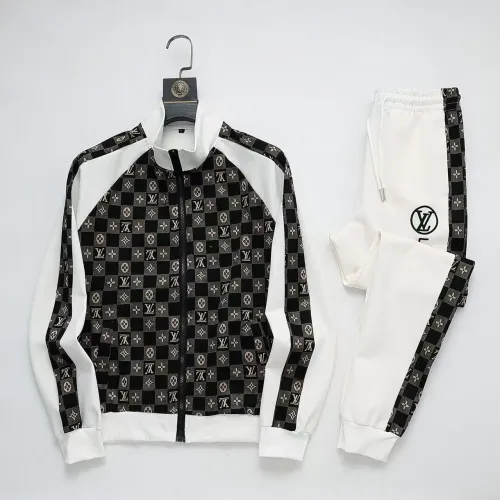 Louis Vuitton LV Tracksuits Long Sleeved For Men #1428747 $92.00 USD, Wholesale Replica Louis Vuitton LV Tracksuits