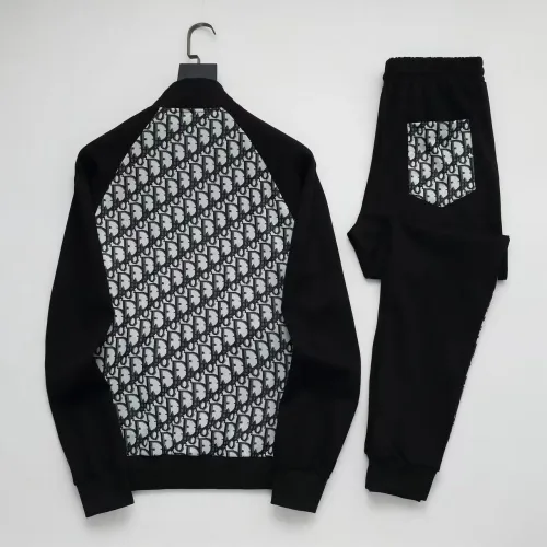 Replica Christian Dior Tracksuits Long Sleeved For Men #1428757 $92.00 USD for Wholesale