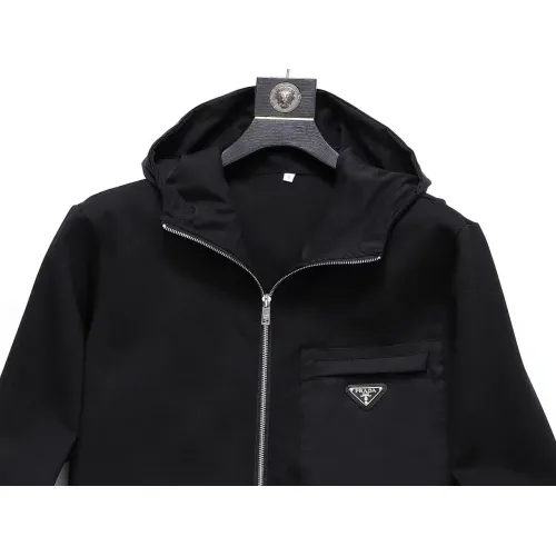Replica Prada Tracksuits Long Sleeved For Men #1428789 $92.00 USD for Wholesale