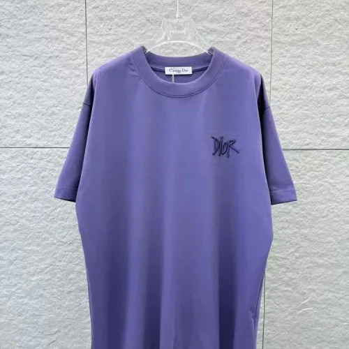 Replica Christian Dior T-Shirts Short Sleeved For Unisex #1428791 $40.00 USD for Wholesale