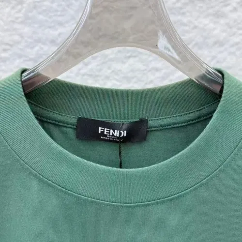 Replica Fendi T-Shirts Short Sleeved For Unisex #1428832 $38.00 USD for Wholesale