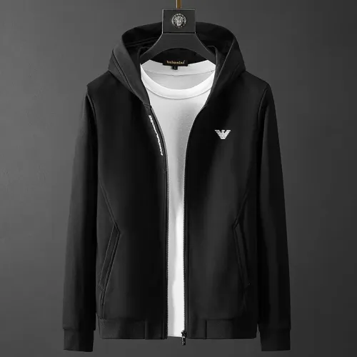 Replica Armani Tracksuits Long Sleeved For Men #1428842 $85.00 USD for Wholesale