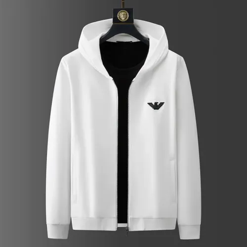 Replica Armani Tracksuits Long Sleeved For Men #1428857 $85.00 USD for Wholesale