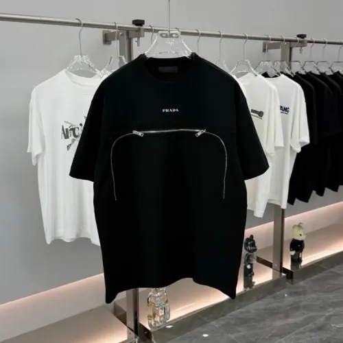 Prada T-Shirts Short Sleeved For Unisex #1428920 $41.00 USD, Wholesale Replica Prada T-Shirts