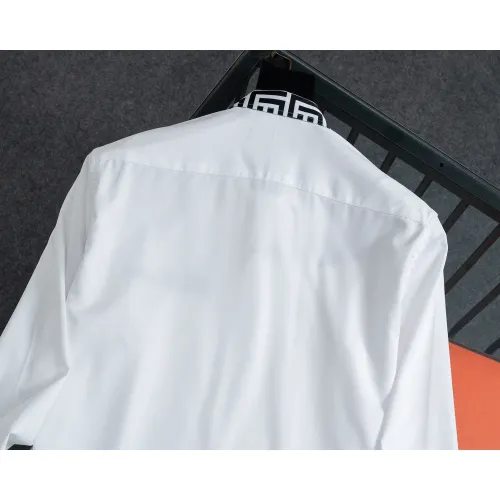 Replica Balmain Shirts Long Sleeved For Men #1428958 $48.00 USD for Wholesale