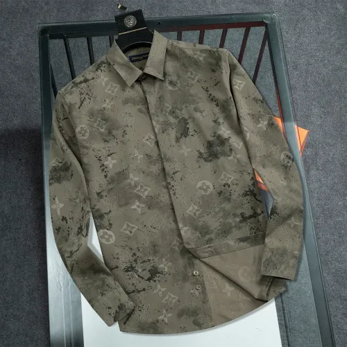 Louis Vuitton LV Shirts Long Sleeved For Men #1428971 $48.00 USD, Wholesale Replica Louis Vuitton LV Shirts