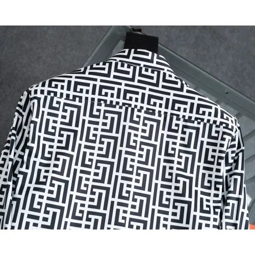 Replica Balmain Shirts Long Sleeved For Men #1428972 $38.00 USD for Wholesale