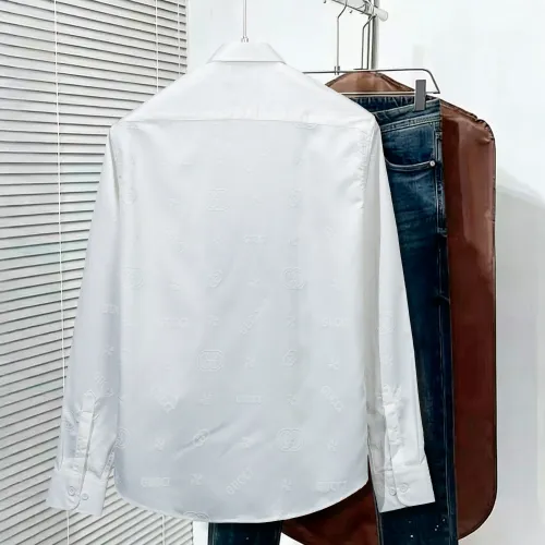 Replica Gucci Shirts Long Sleeved For Men #1428986 $48.00 USD for Wholesale