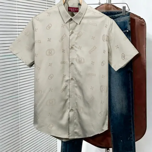 Replica Gucci Shirts Short Sleeved For Men #1428995 $45.00 USD for Wholesale