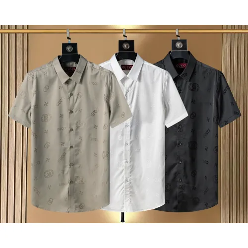 Replica Gucci Shirts Short Sleeved For Men #1428996 $45.00 USD for Wholesale