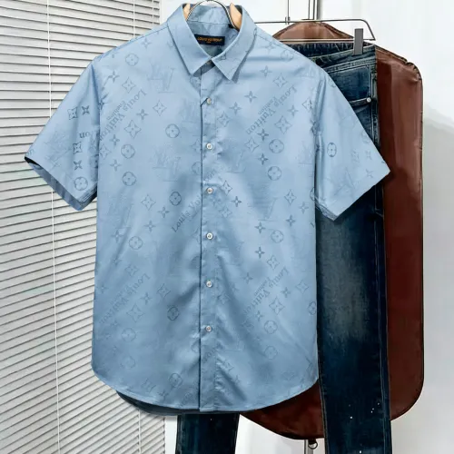 Replica Louis Vuitton LV Shirts Short Sleeved For Men #1428998 $45.00 USD for Wholesale