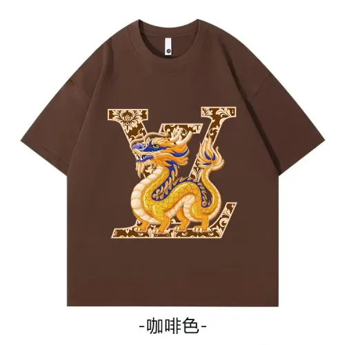 Louis Vuitton LV T-Shirts Short Sleeved For Unisex #1429033 $34.00 USD, Wholesale Replica Louis Vuitton LV T-Shirts