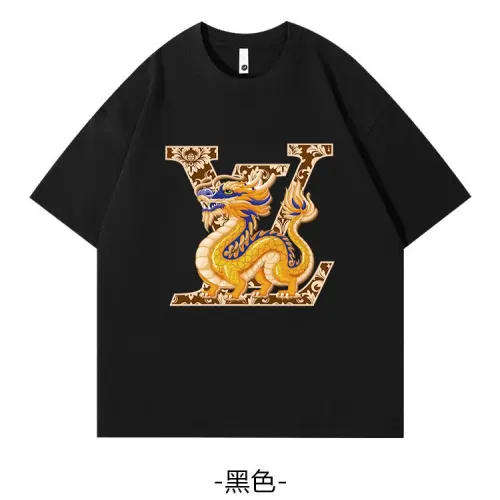 Louis Vuitton LV T-Shirts Short Sleeved For Unisex #1429034 $34.00 USD, Wholesale Replica Louis Vuitton LV T-Shirts