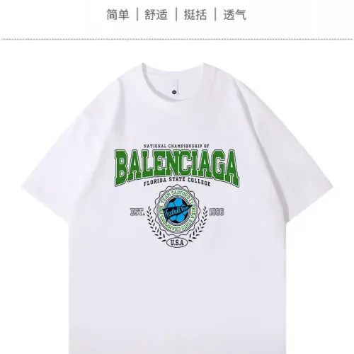 Balenciaga T-Shirts Short Sleeved For Unisex #1429042 $34.00 USD, Wholesale Replica Balenciaga T-Shirts