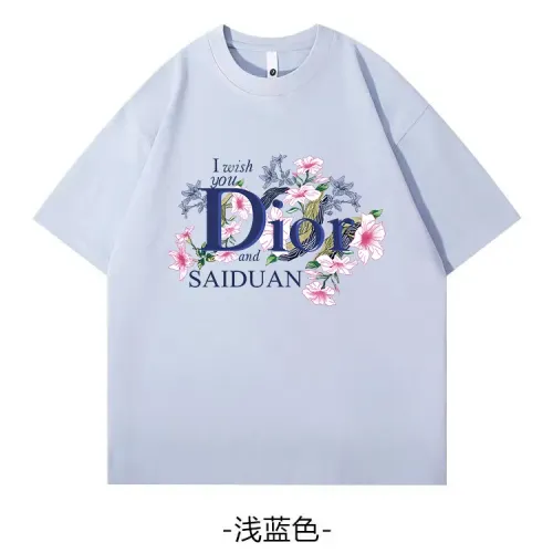 Christian Dior T-Shirts Short Sleeved For Unisex #1429048 $34.00 USD, Wholesale Replica Christian Dior T-Shirts