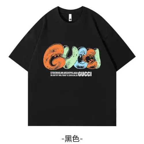 Gucci T-Shirts Short Sleeved For Unisex #1429064 $34.00 USD, Wholesale Replica Gucci T-Shirts