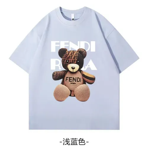 Fendi T-Shirts Short Sleeved For Unisex #1429068 $34.00 USD, Wholesale Replica Fendi T-Shirts