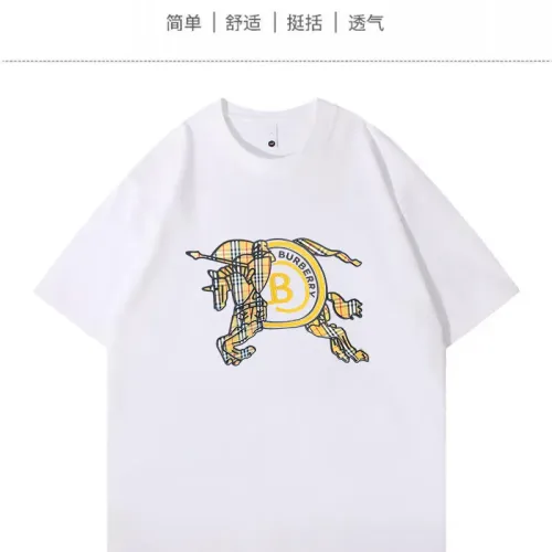 Burberry T-Shirts Short Sleeved For Unisex #1429077 $34.00 USD, Wholesale Replica Burberry T-Shirts