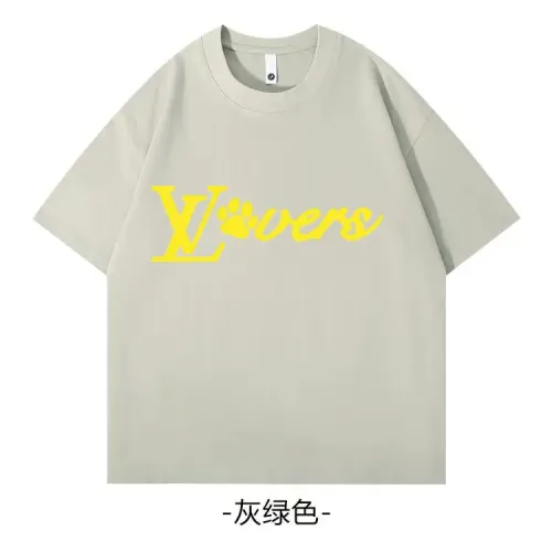 Louis Vuitton LV T-Shirts Short Sleeved For Unisex #1429086 $34.00 USD, Wholesale Replica Louis Vuitton LV T-Shirts